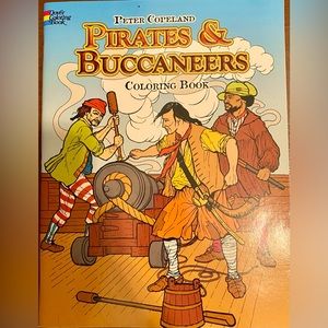 Pirates 🏴‍☠️ & Buccaneers Coloring Book